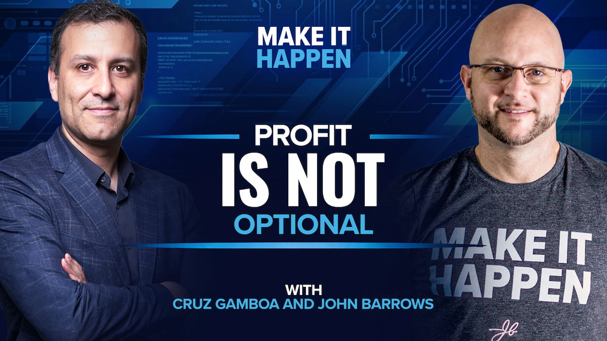Financial literacy for sales reps: why more revenue can still break your business with Cruz Gamboa