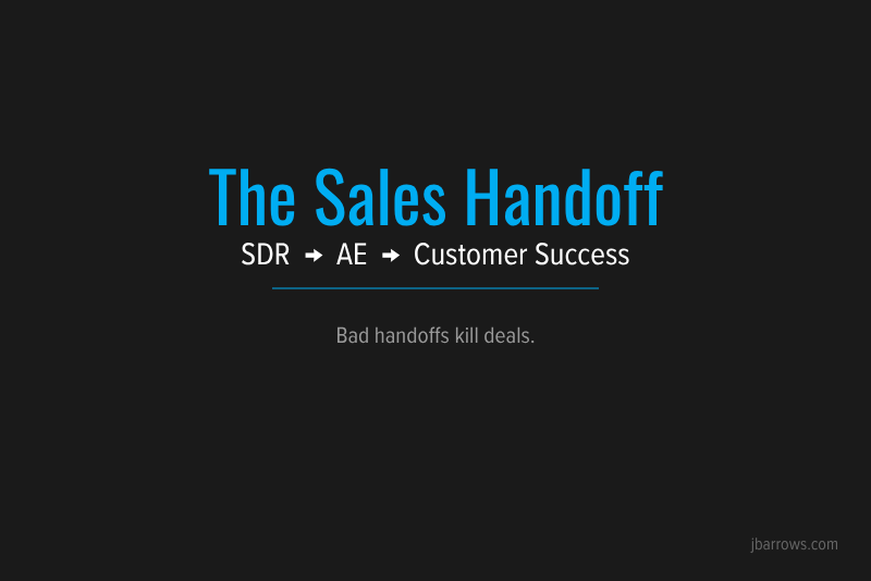 sales handoff